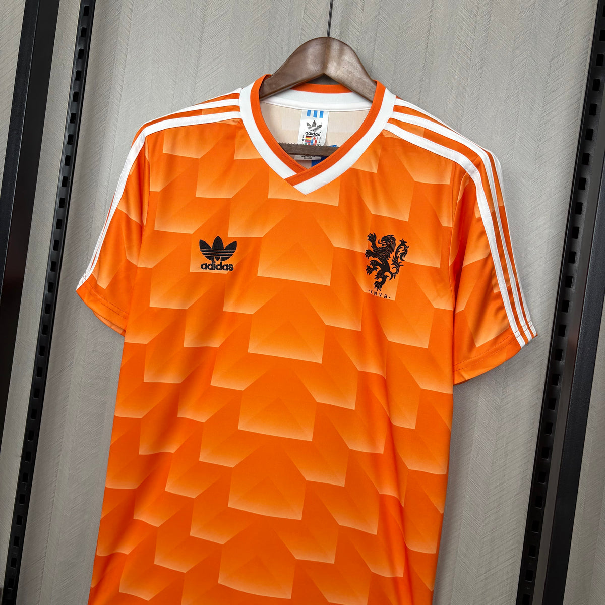Camisa Retrô da Seleção da Holanda Treino 1988 Torcedor