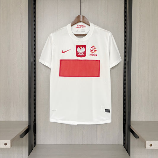 Camisa Retrô da Seleção da Polônia Home 2012 Torcedor