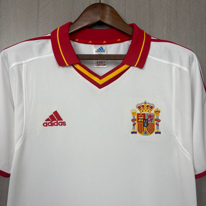 Camisa Retrô da Seleção Espanhola Away 2000/01 Torcedor