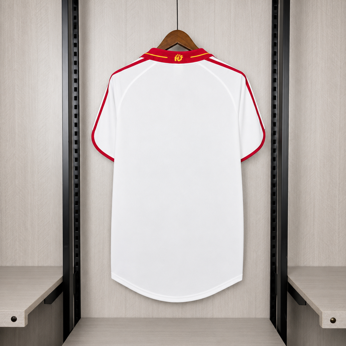 Camisa Retrô da Seleção Espanhola Away 2000/01 Torcedor