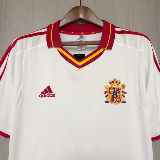 Camisa Retrô da Seleção Espanhola Away 2000 Torcedor