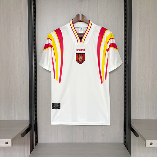 Camisa Retrô da Seleção Espanhola Home 1996 Torcedor
