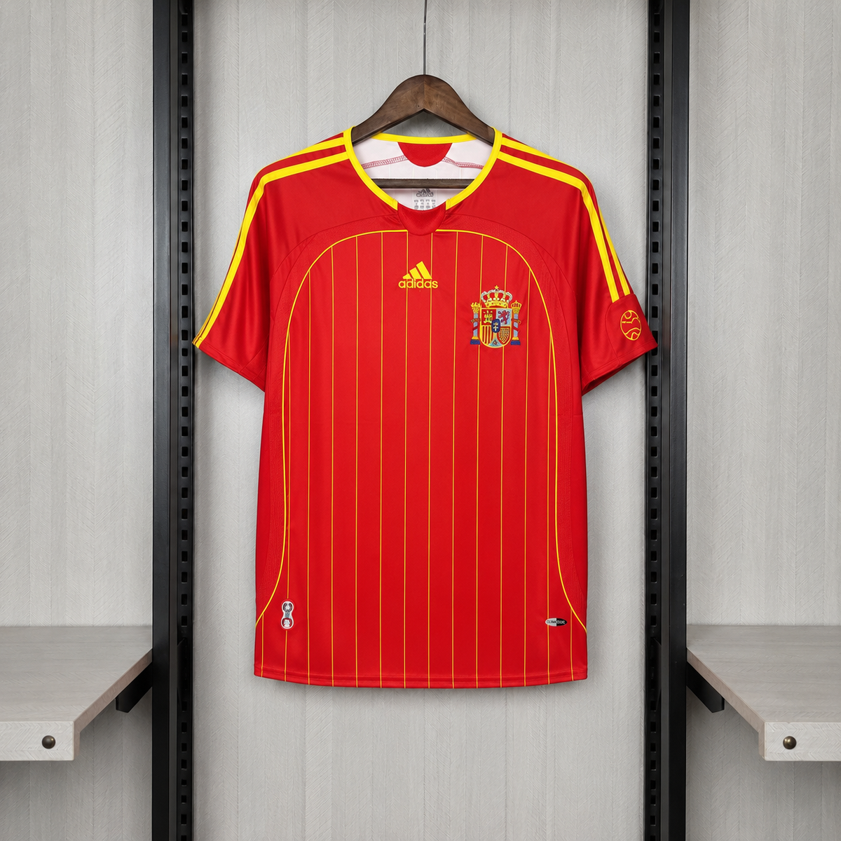 Camisa Retrô da Seleção Espanhola Home 2006 Torcedor