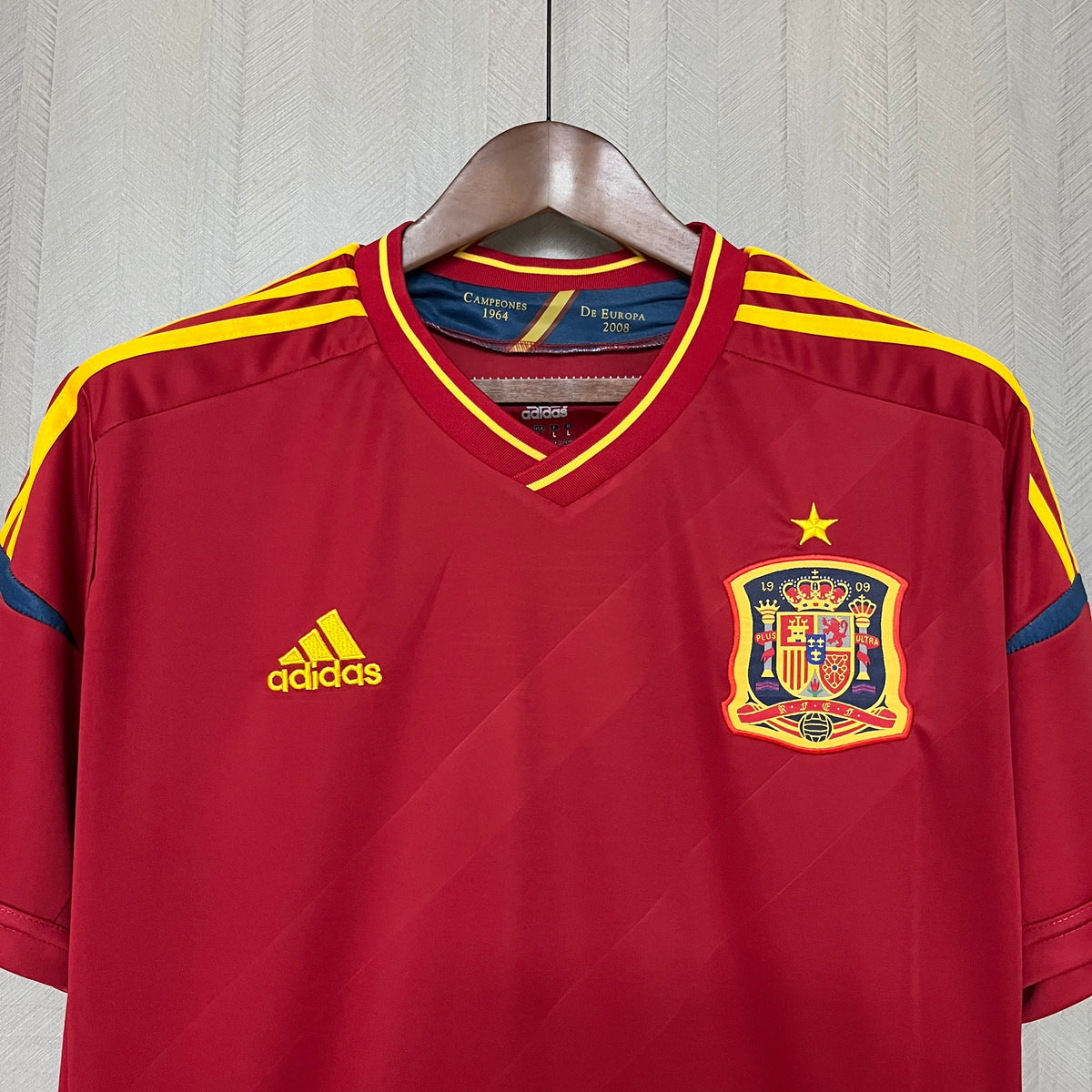 Camisa Retrô da Seleção Espanhola Home 2012 Torcedor