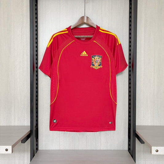 Camisa Retrô da Seleção Espanhola Home Torcedor