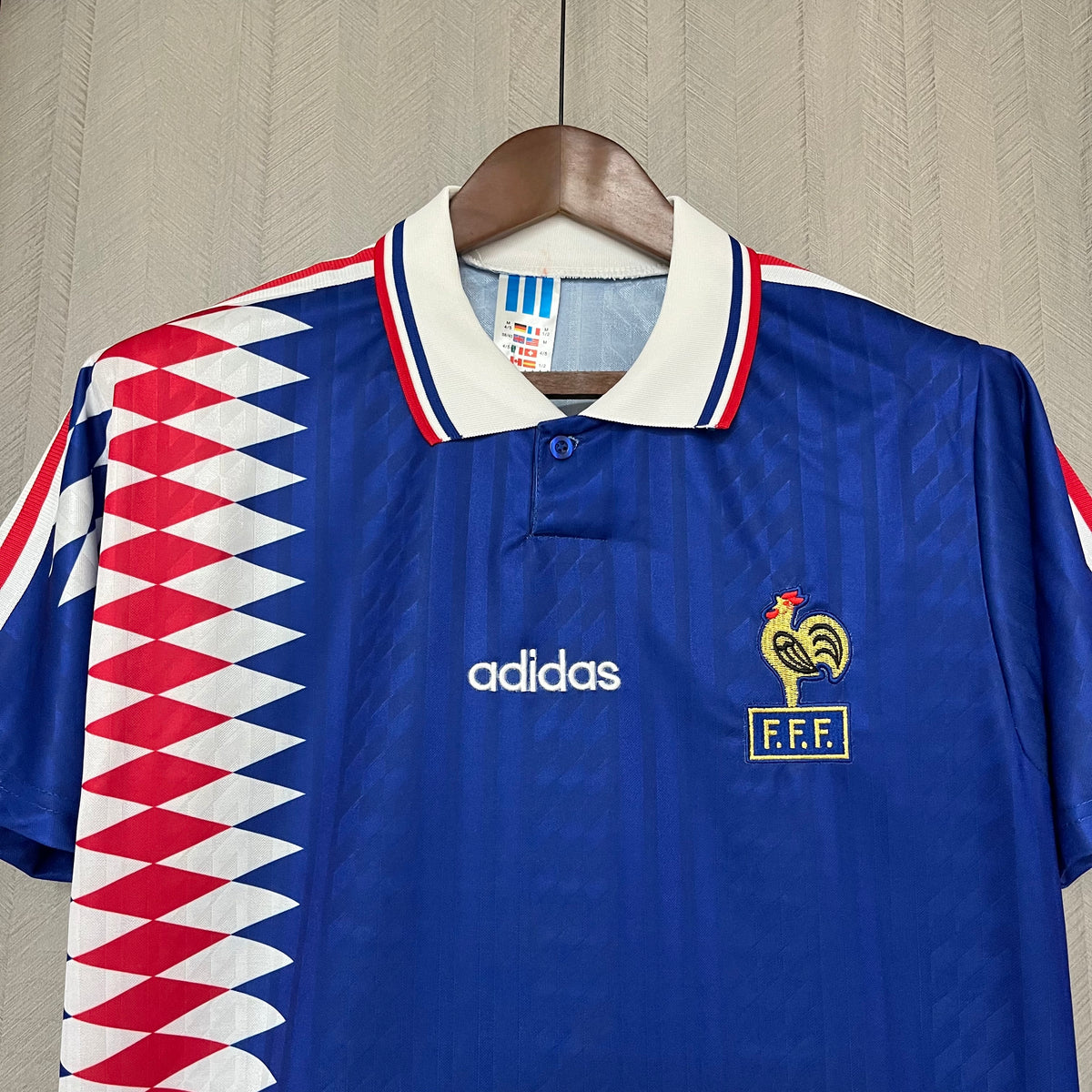 Camisa Retrô da Seleção Francesa Home 1994/95 Torcedor