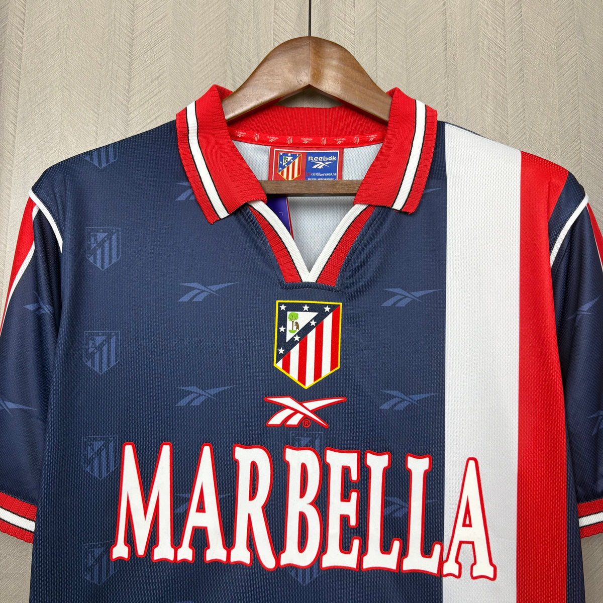 Camisa Retrô do Atlético de Madrid Away 1998/99 Torcedor
