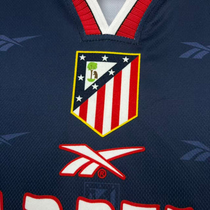 Camisa Retrô do Atlético de Madrid Away 1998/99 Torcedor