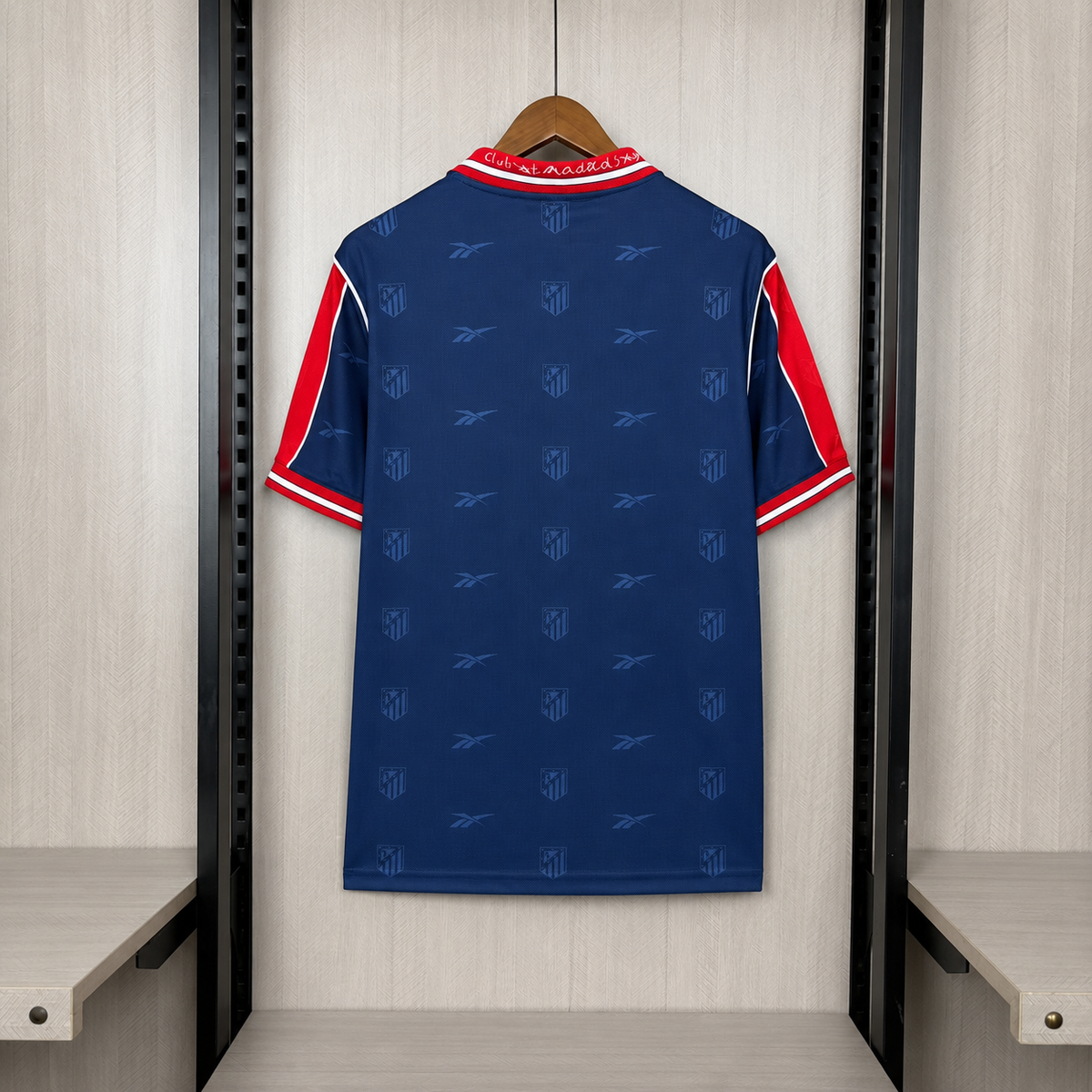 Camisa Retrô do Atlético de Madrid Away 1998/99 Torcedor