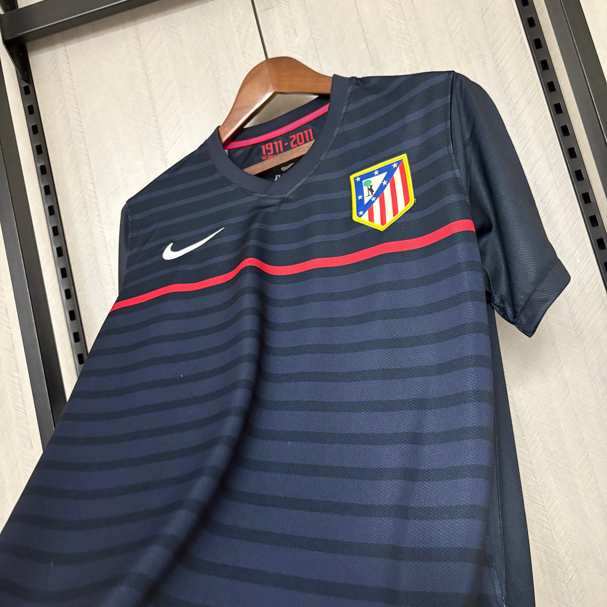 Camisa Retrô do Atlético de Madrid Away 2011/12 Torcedor