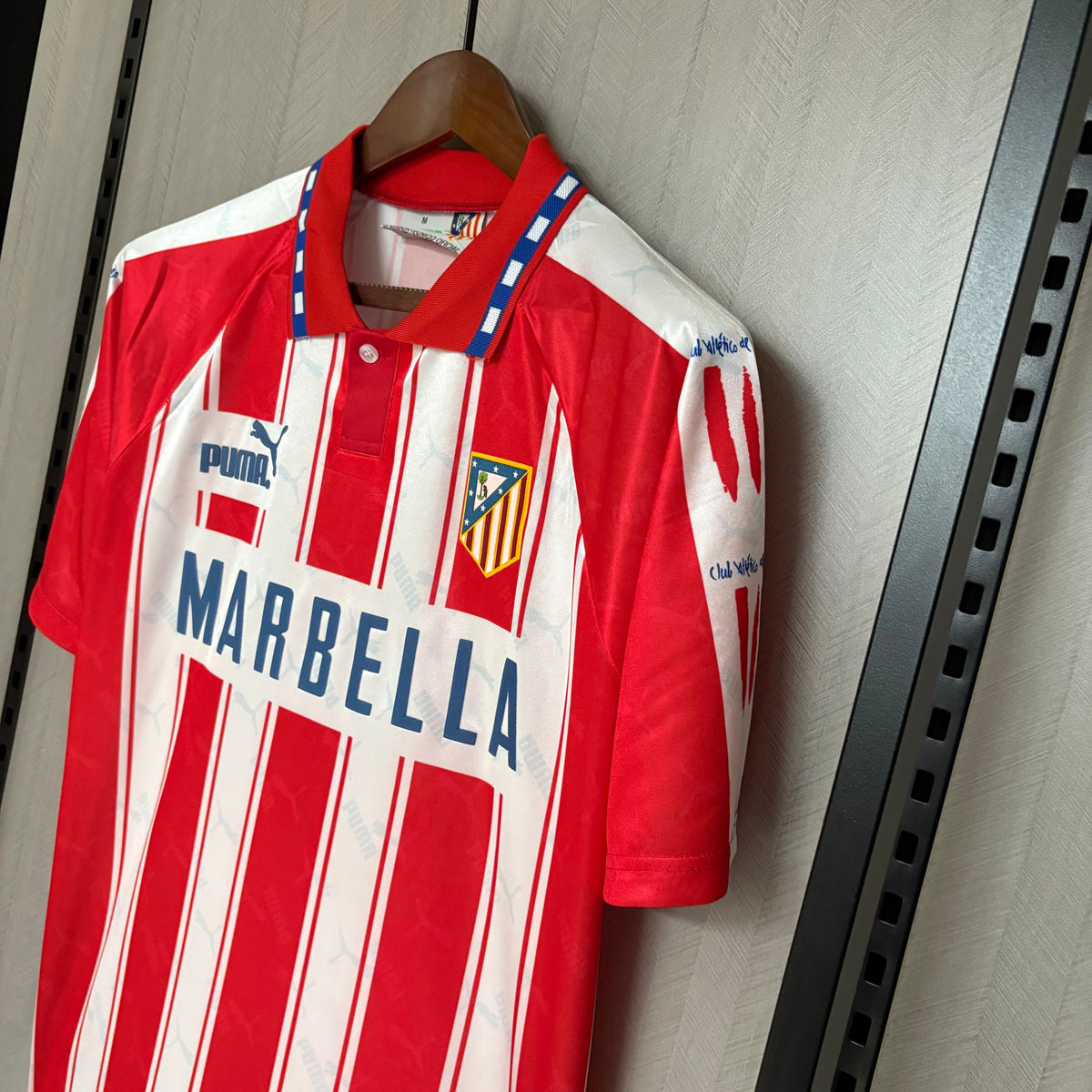 Camisa Retrô do Atlético de Madrid Home 1994/95 Torcedor