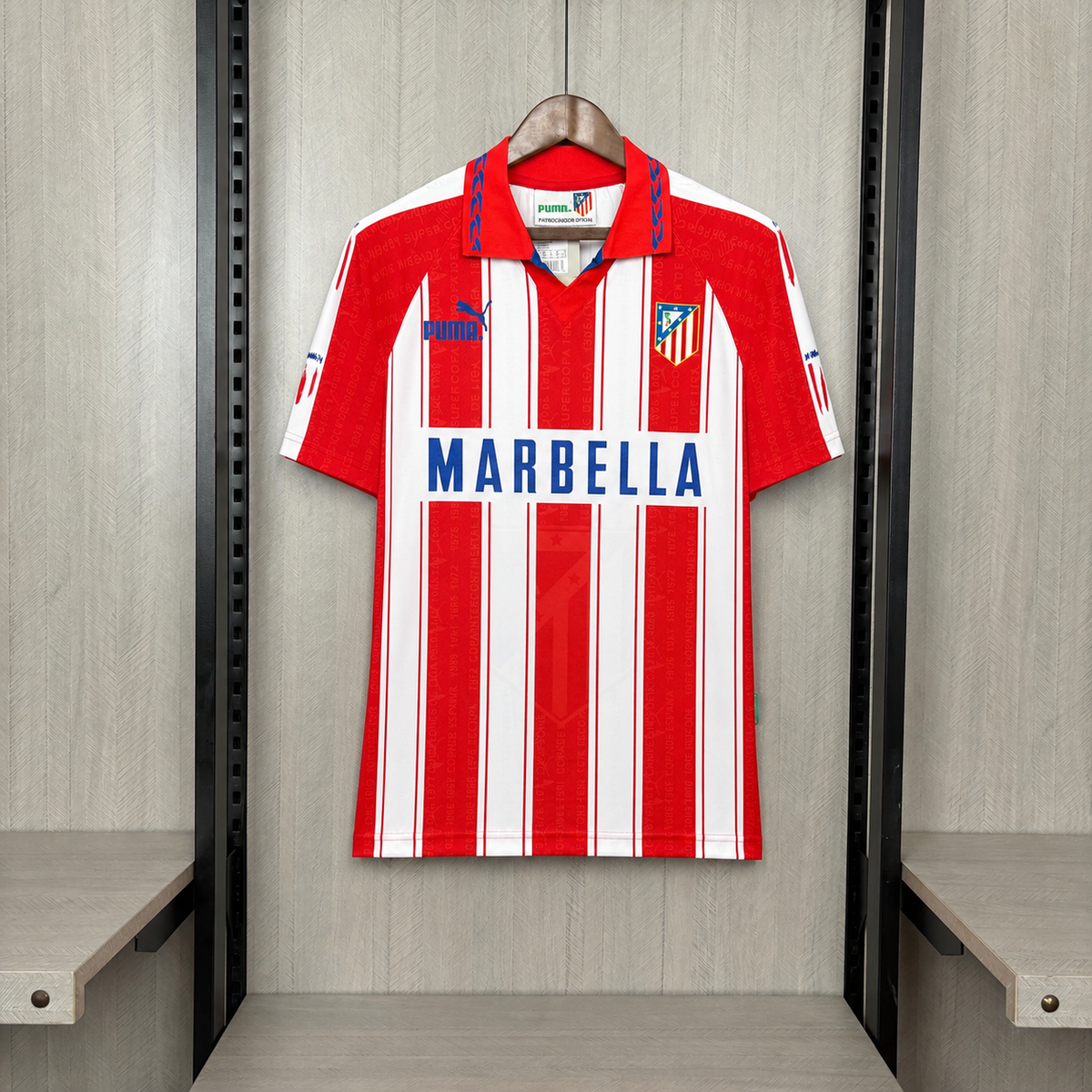 Camisa Retrô do Atlético de Madrid Home 1994/95 Torcedor