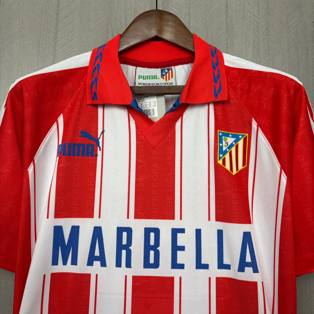 Camisa Retrô do Atlético de Madrid Home 1994/95 Torcedor