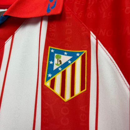 Camisa Retrô do Atlético de Madrid Home 1994/95 Torcedor