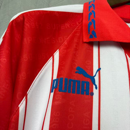 Camisa Retrô do Atlético de Madrid Home 1994/95 Torcedor