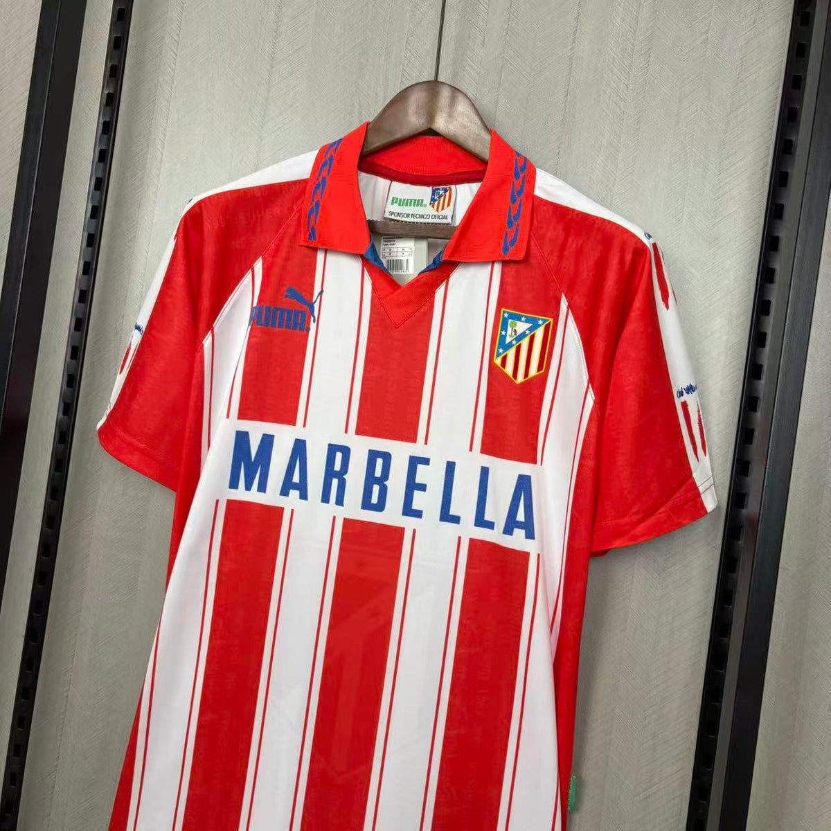 Camisa Retrô do Atlético de Madrid Home 1994/95 Torcedor