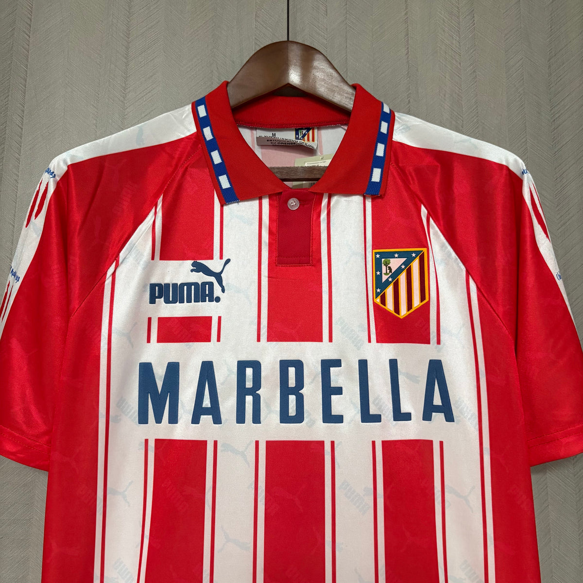Camisa Retrô do Atlético de Madrid Home 1994/95 Torcedor