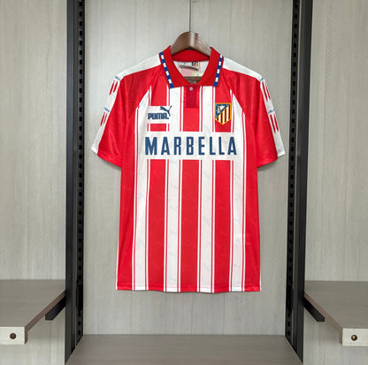 Camisa Retrô do Atlético de Madrid Home 1994/95 Torcedor