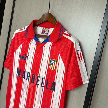 Camisa Retrô do Atlético de Madrid Home 1995/96 Torcedor
