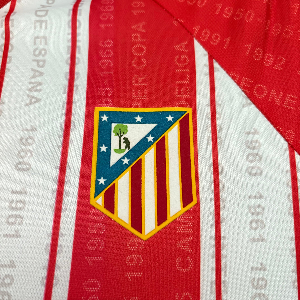 Camisa Retrô do Atlético de Madrid Home 1995/96 Torcedor