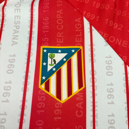 Camisa Retrô do Atlético de Madrid Home 1995/96 Torcedor