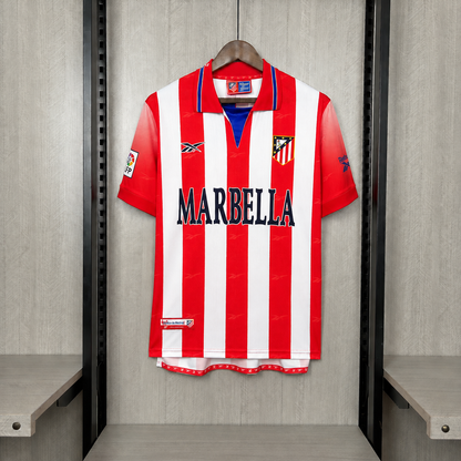 Camisa Retrô do Atlético de Madrid Home 1998/99 Torcedor