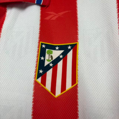 Camisa Retrô do Atlético de Madrid Home 1998/99 Torcedor