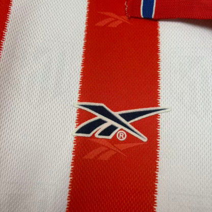 Camisa Retrô do Atlético de Madrid Home 1998/99 Torcedor