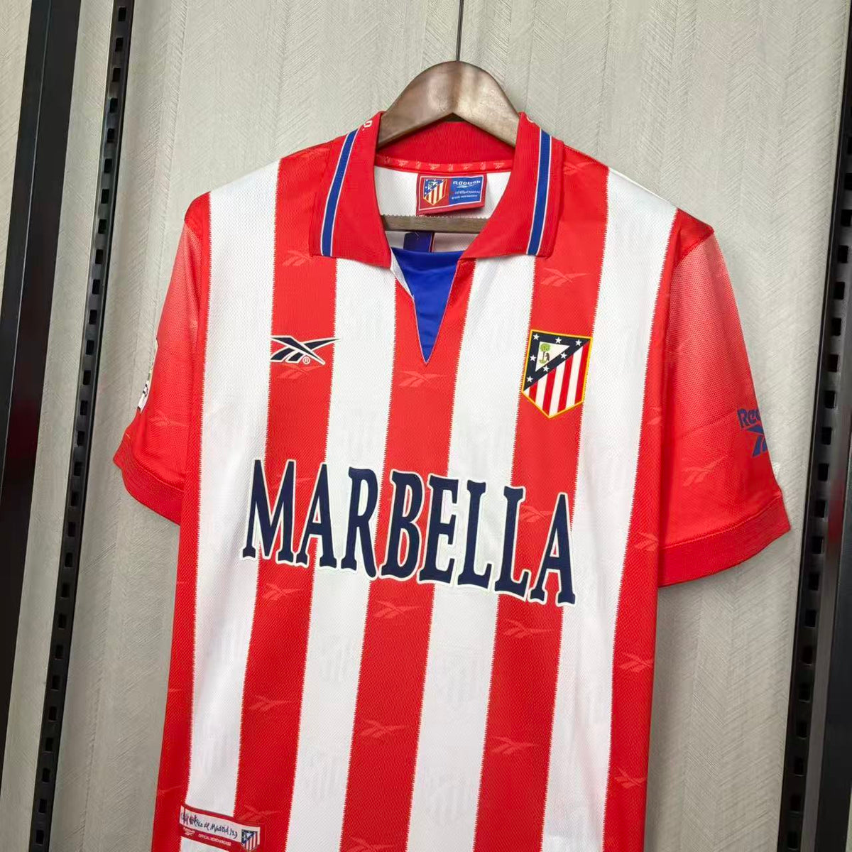 Camisa Retrô do Atlético de Madrid Home 1998/99 Torcedor