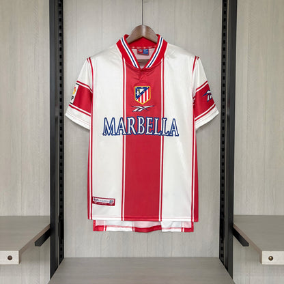 Camisa Retrô do Atlético de Madrid Home 1999 Torcedor