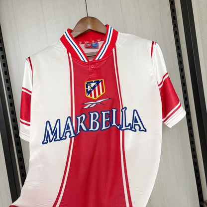 Camisa Retrô do Atlético de Madrid Home 1999 Torcedor