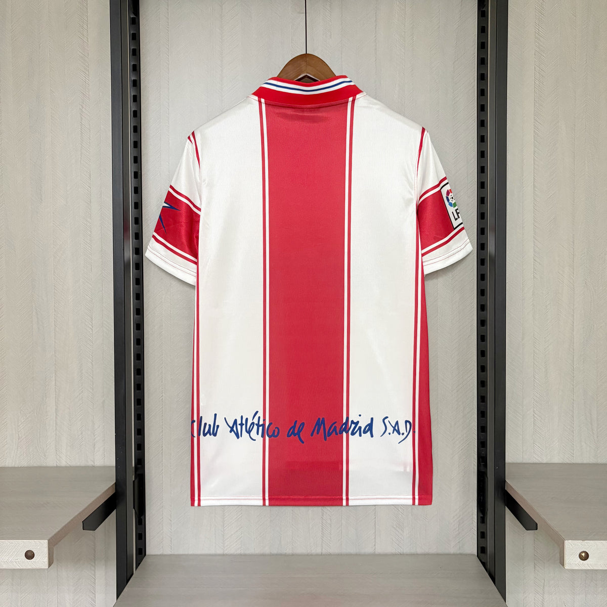 Camisa Retrô do Atlético de Madrid Home 1999 Torcedor