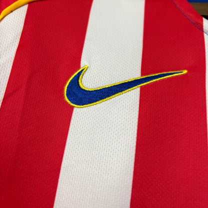 Camisa Retrô do Atlético de Madrid Home 2004 Torcedor