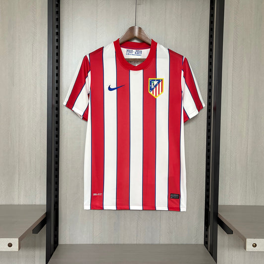 Camisa Retrô do Atlético de Madrid Home 2011/12 Torcedor