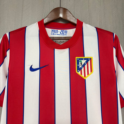Camisa Retrô do Atlético de Madrid Home 2011/12 Torcedor