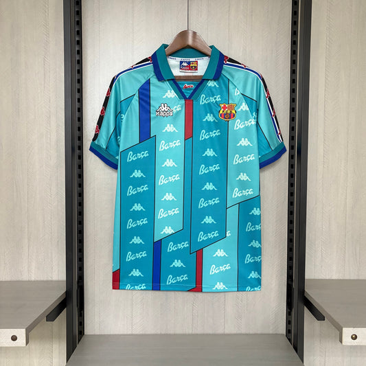 Camisa Retrô do Barcelona Away 1995/97 Torcedor