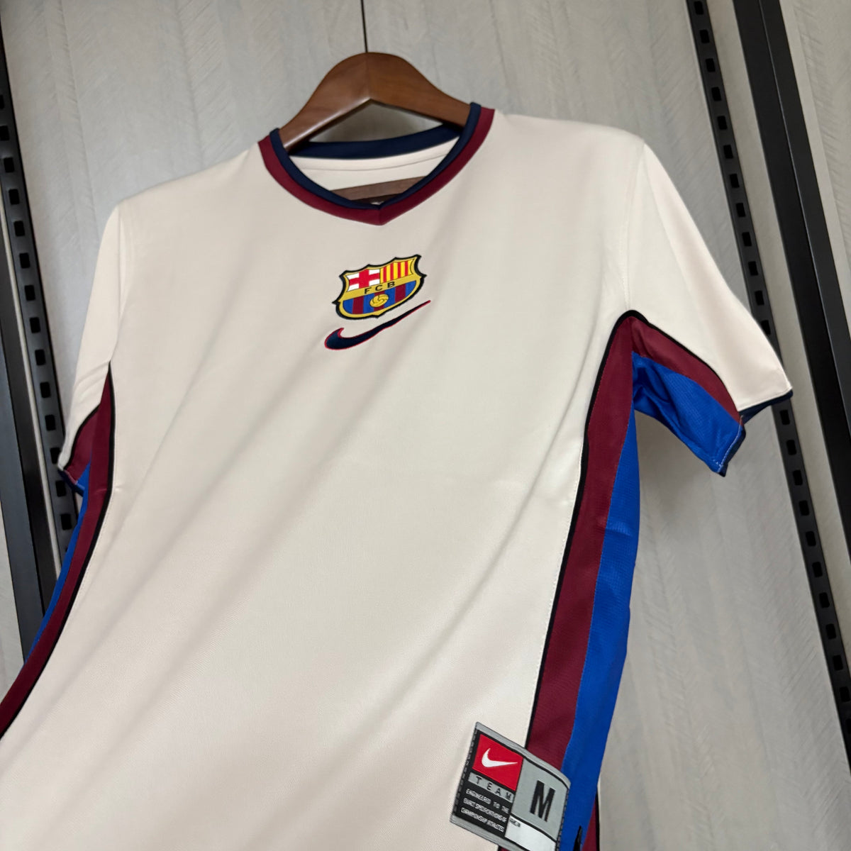 Camisa Retrô do Barcelona Away 1998/99 Torcedor