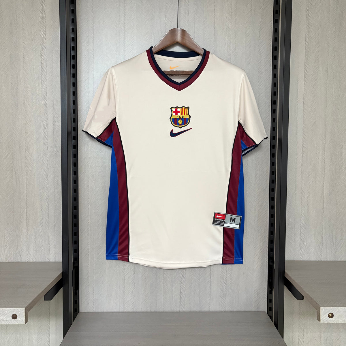 Camisa Retrô do Barcelona Away 1998/99 Torcedor