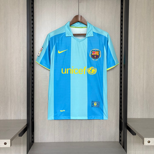 Camisa Retrô do Barcelona Away 2007/08 Torcedor