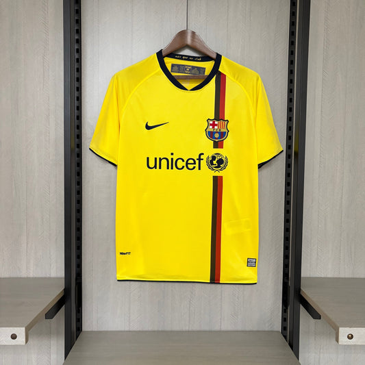 Camisa Retrô do Barcelona Away 2008/09 Torcedor