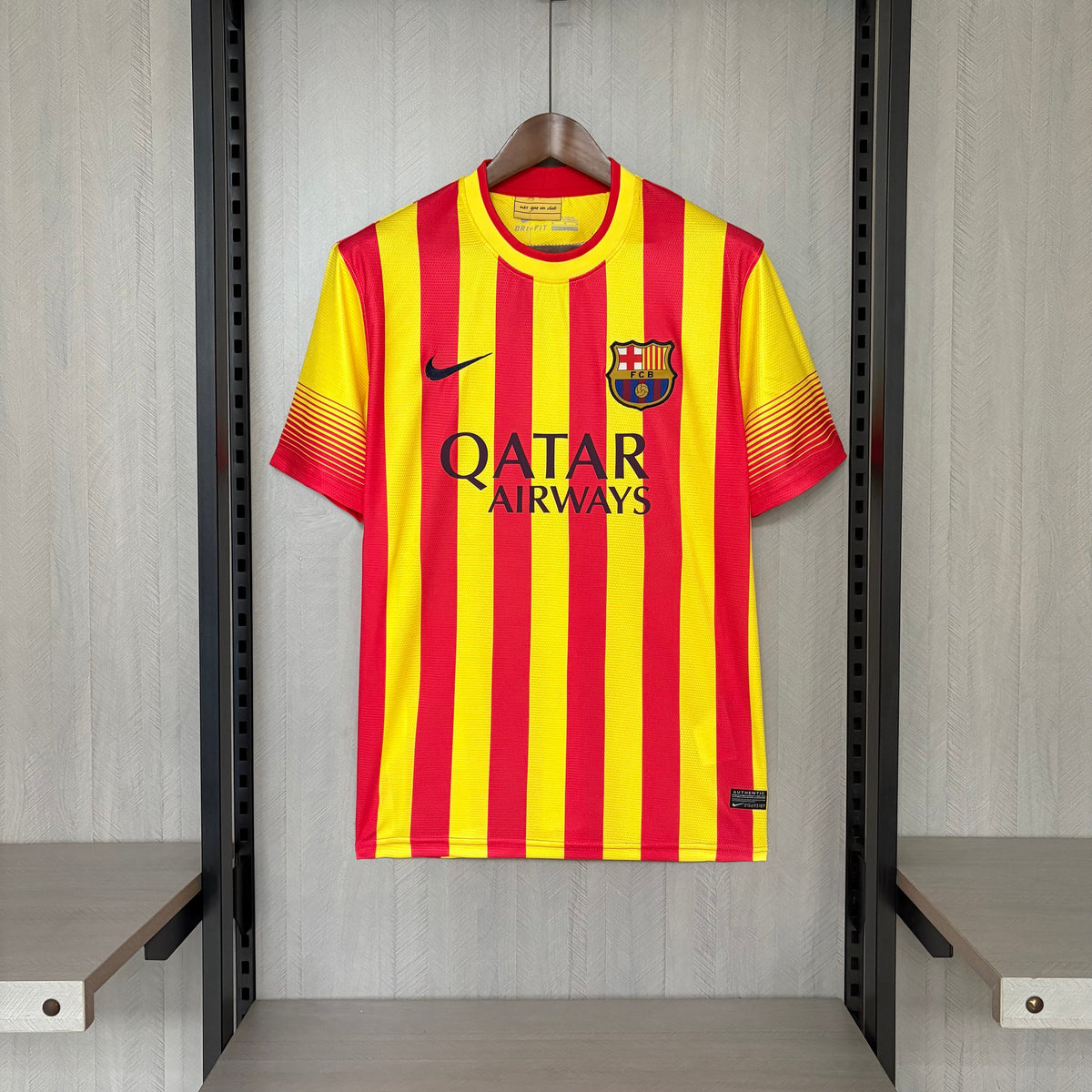 Camisa Retrô do Barcelona Away 2013/14 Torcedor