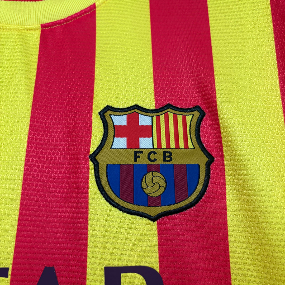 Camisa Retrô do Barcelona Away 2013/14 Torcedor