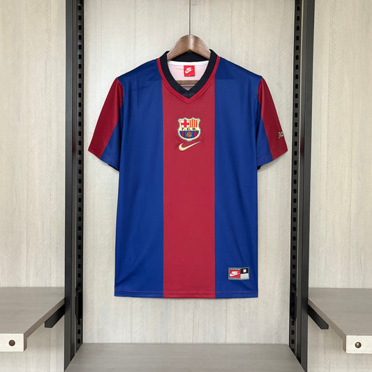 Camisa Retrô do Barcelona Home 1998/99 Torcedor