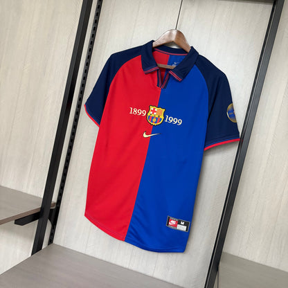 Camisa Retrô do Barcelona Home 1999/00 Torcedor