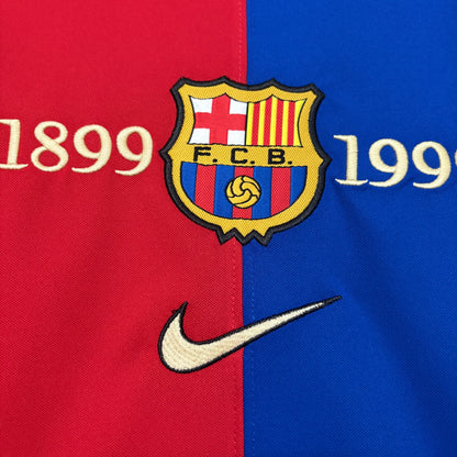 Camisa Retrô do Barcelona Home 1999/00 Torcedor