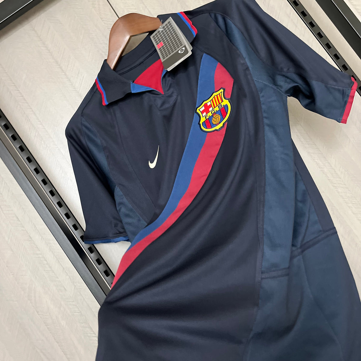 Camisa Retrô do Barcelona Home 2002/03 Torcedor