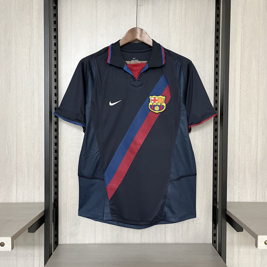 Camisa Retrô do Barcelona Home 2002/03 Torcedor