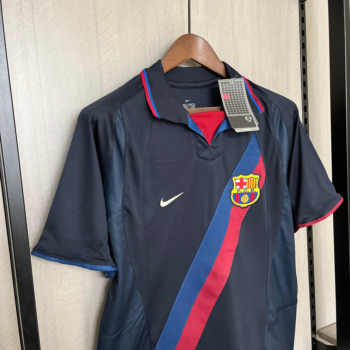 Camisa Retrô do Barcelona Home 2002/03 Torcedor