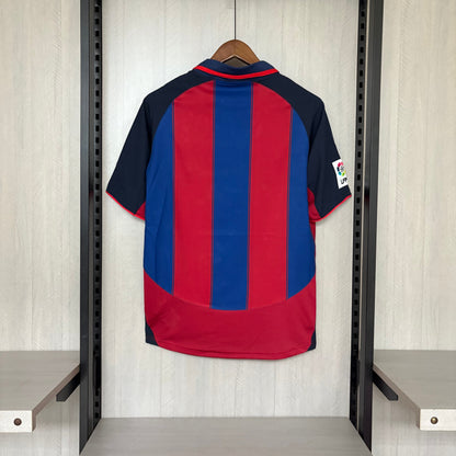 Camisa Retrô do Barcelona Home 2003/04 Torcedor
