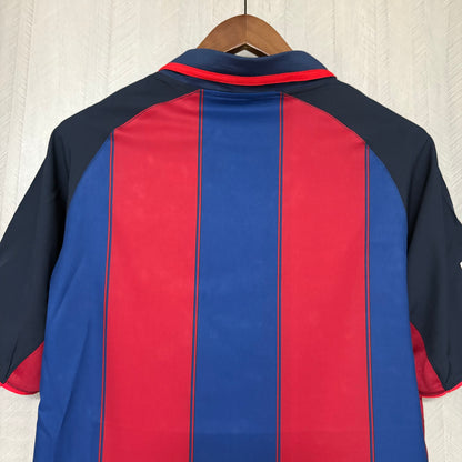 Camisa Retrô do Barcelona Home 2003/04 Torcedor